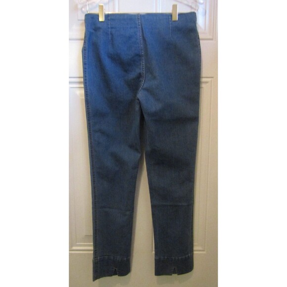 NWT Gretchen Scott Gripeless Denim Pull On Pants Leggings Retail $149 XS - Picture 8 of 12